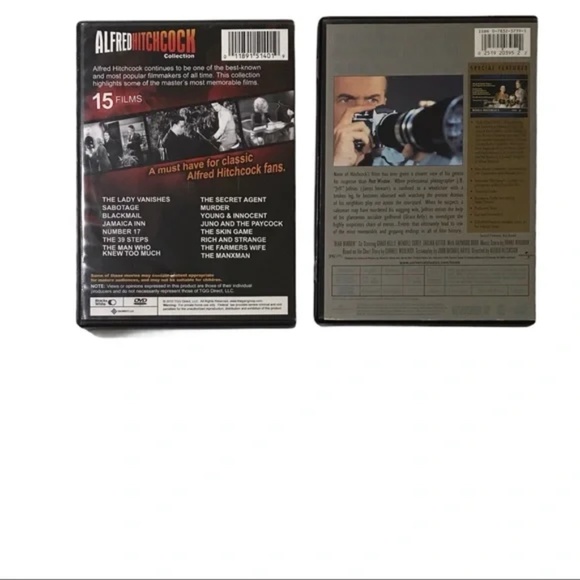 Alfred Hitchcock Dvd Bundle 16 Films Total - Picture 3 of 3
